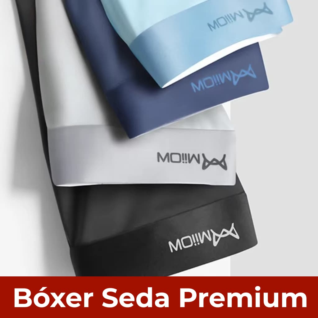 Bóxer Seda de Morera - Pack 4x