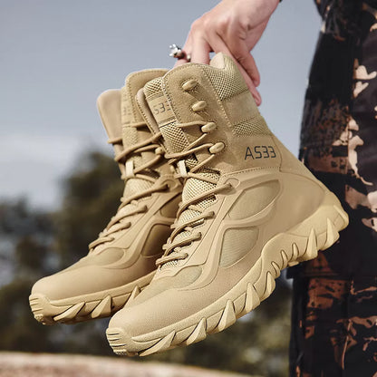 Bota Táctica Militar A533 | 100% Impermeable