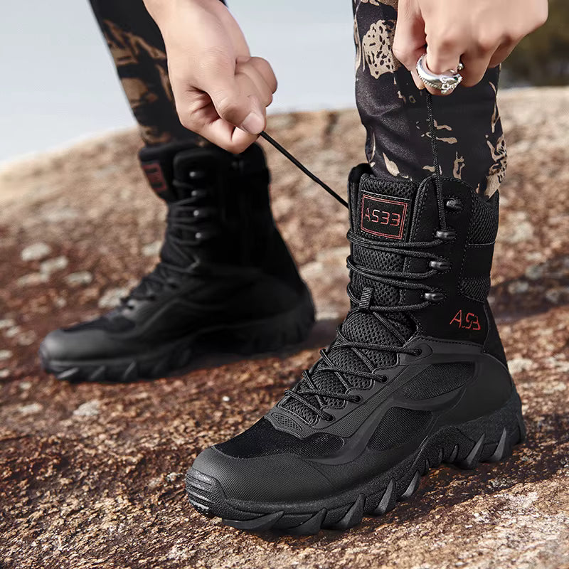 Bota Táctica Militar A533 | 100% Impermeable